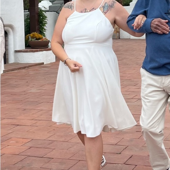 Lulu’s White Dress - Picture 2 of 5